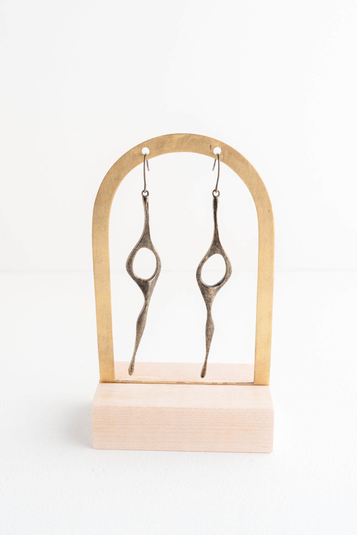 Rebel Designs Keyhole Squiggle Earrings 