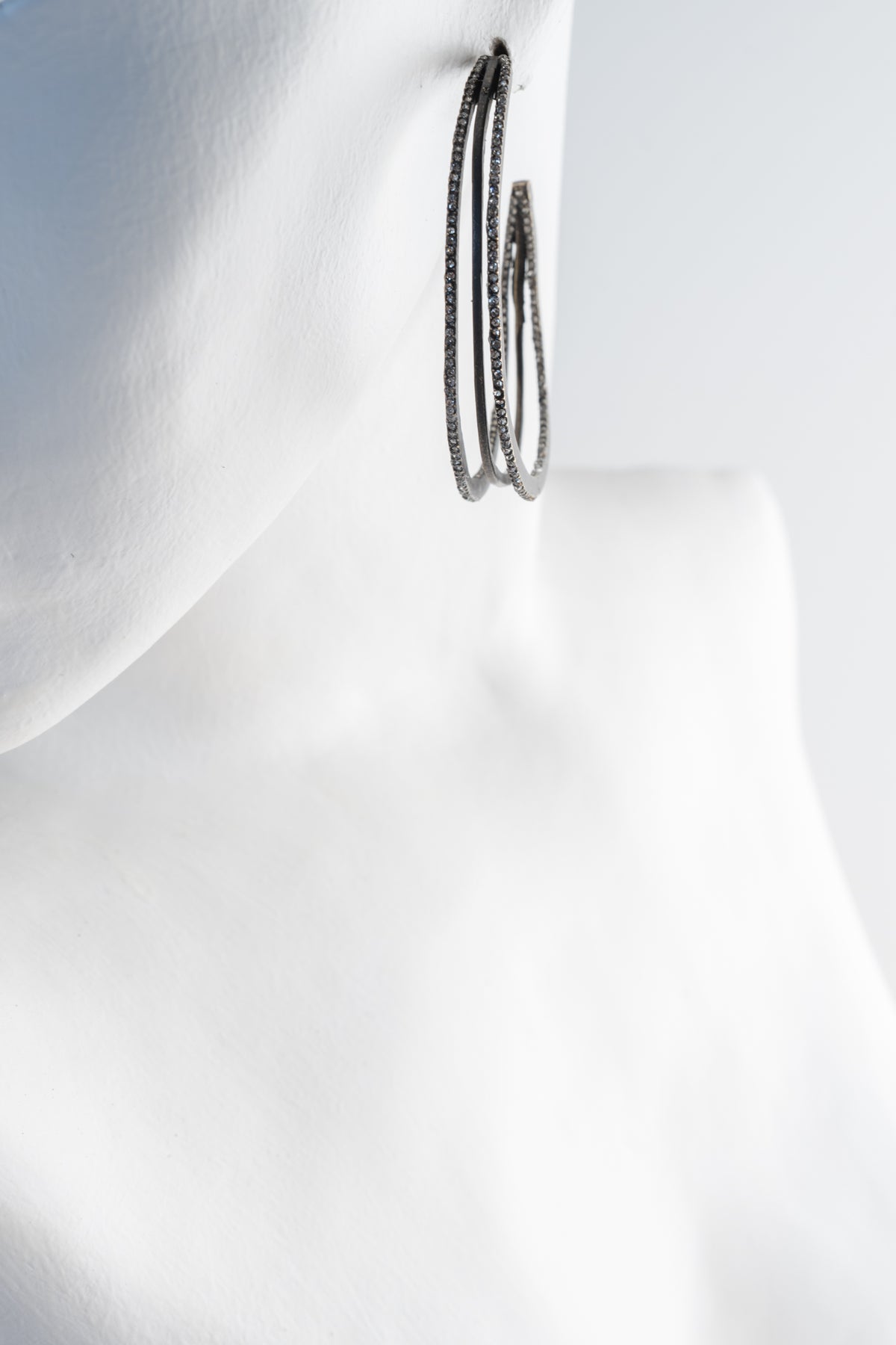Rebel Designs Triple Hoop Earrings 