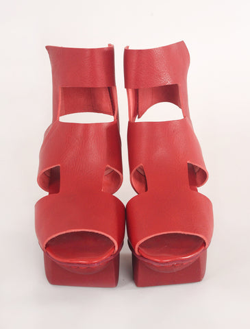 Trippen Shoes Schema Happy Heel, Red Waw 