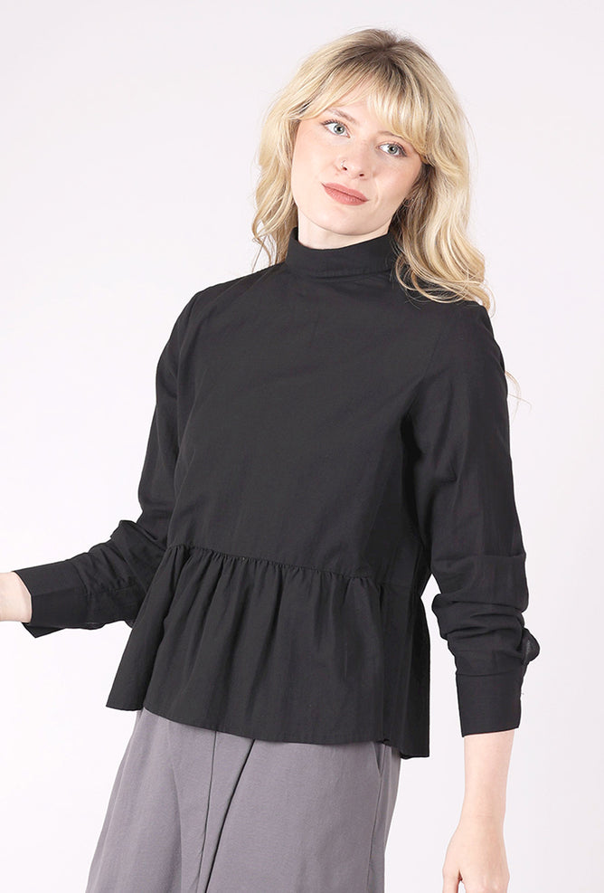 Reversed Blouse, Black