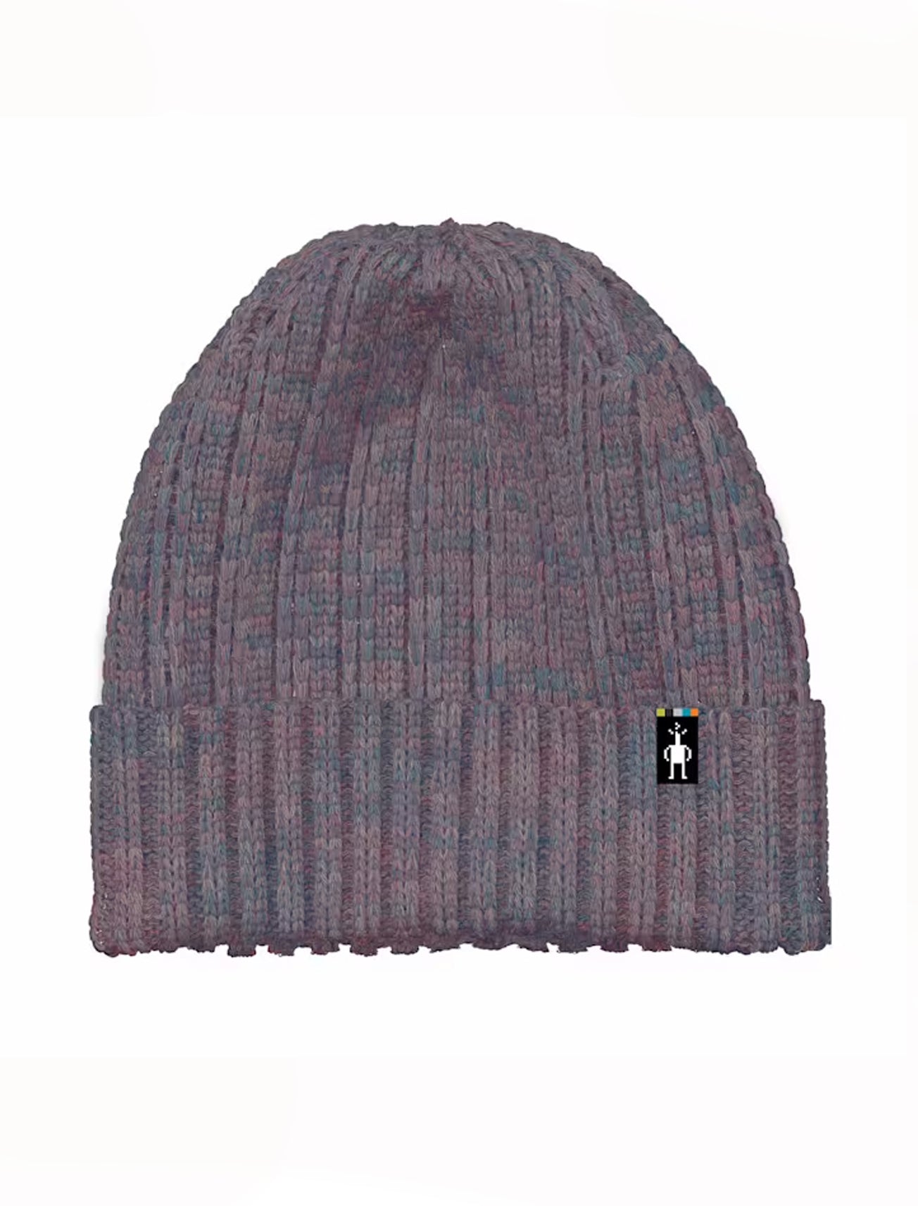 Smartwool Merino Rib Hat, Chalk Violet Heather One Size Chalk Violet