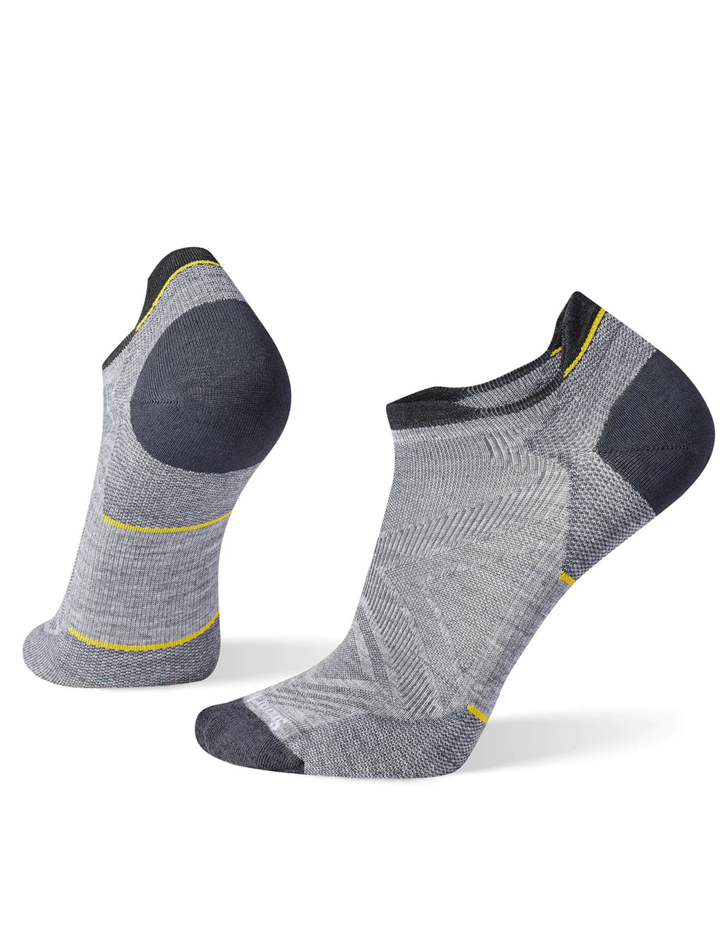 Smartwool Run Zero Cushion Low Ankle Sock, Light Gray 