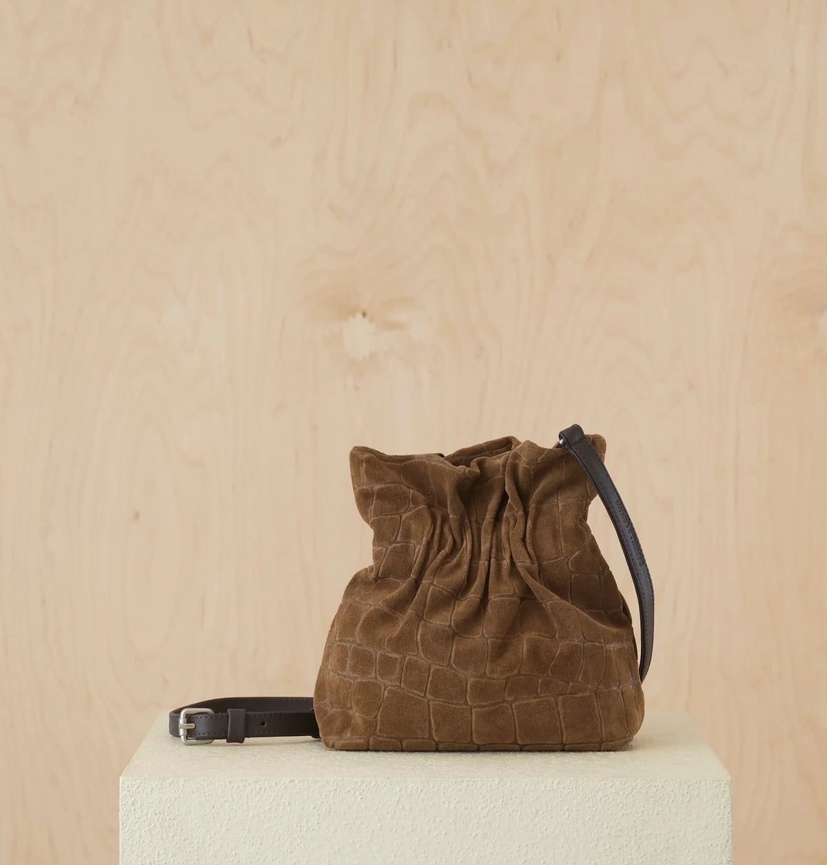 Daniella Lehavi Salina Mini Bag, Brown Croco Brown Croco 