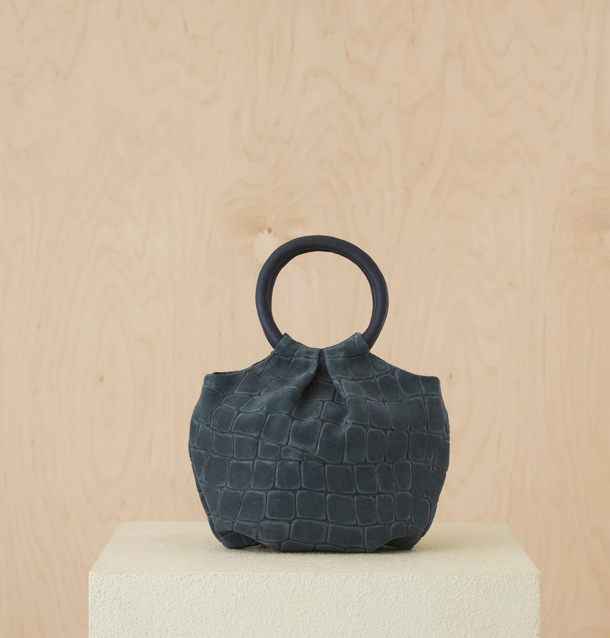 Daniella Lehavi Salina Wristlet, Teal Croco Teal Croco 