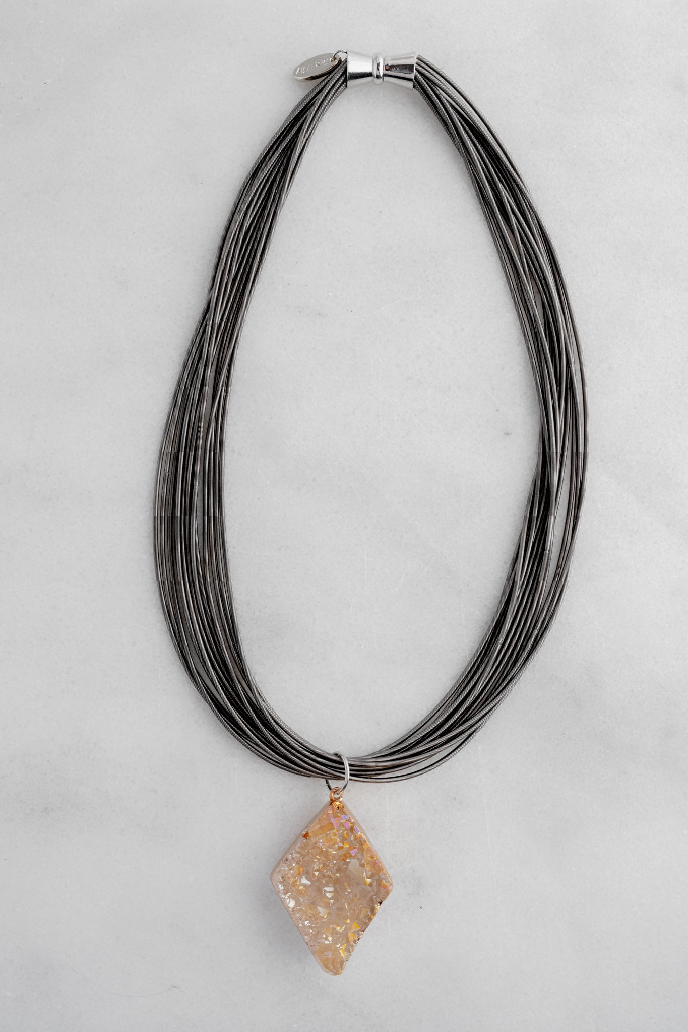 Sea Lily Kara Crystal Necklace 