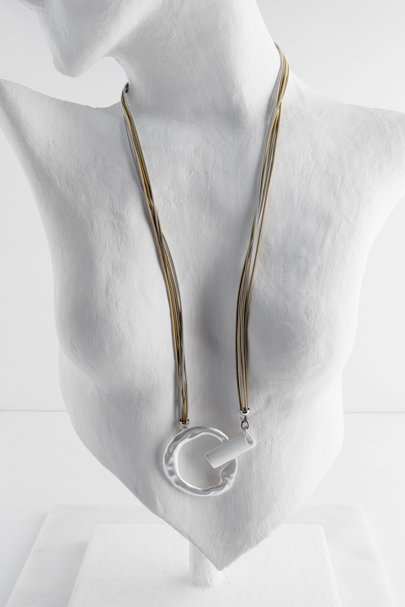 Sea Lily Polly Multi Metal Necklace 