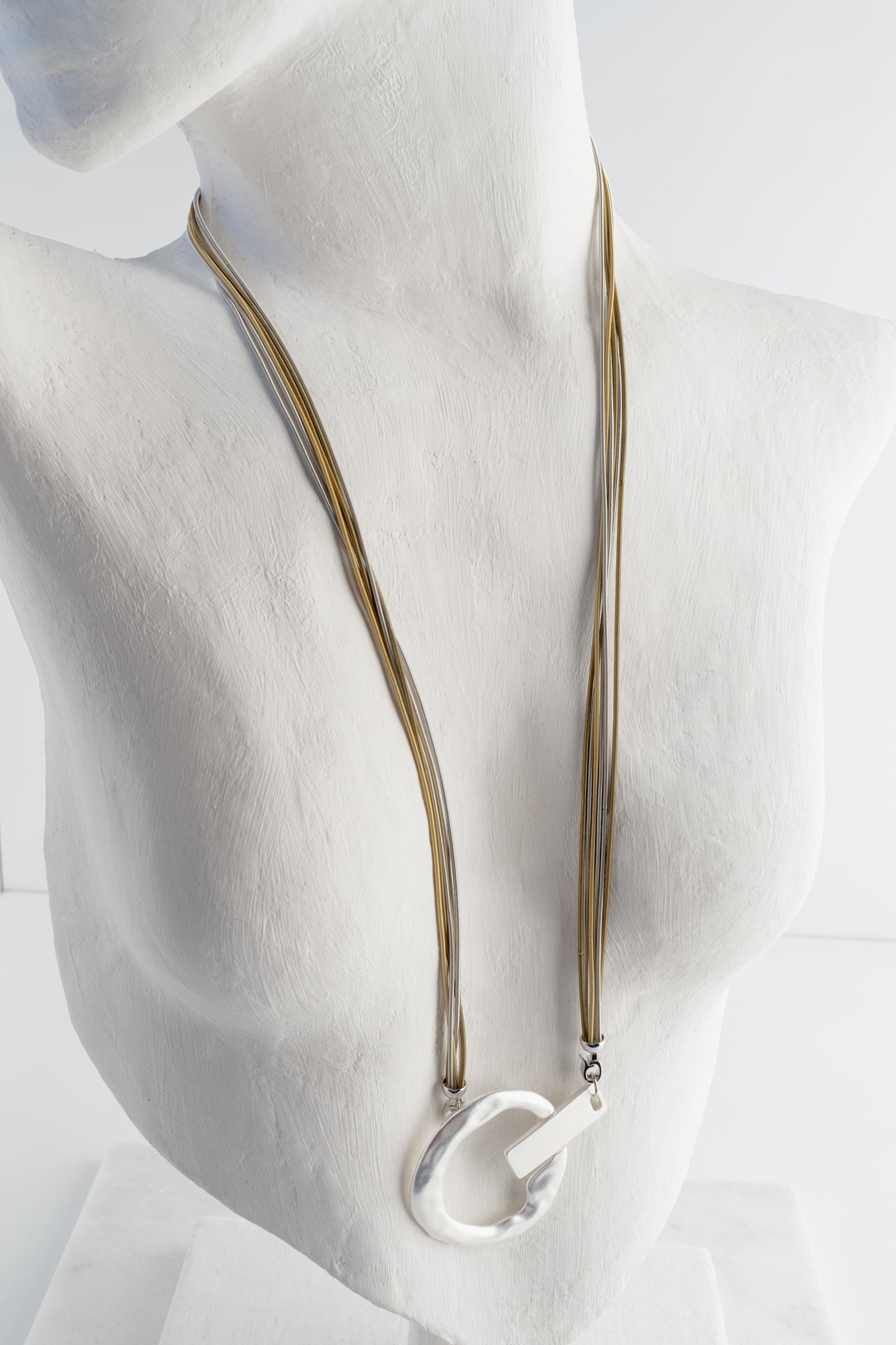 Sea Lily Polly Multi Metal Necklace 