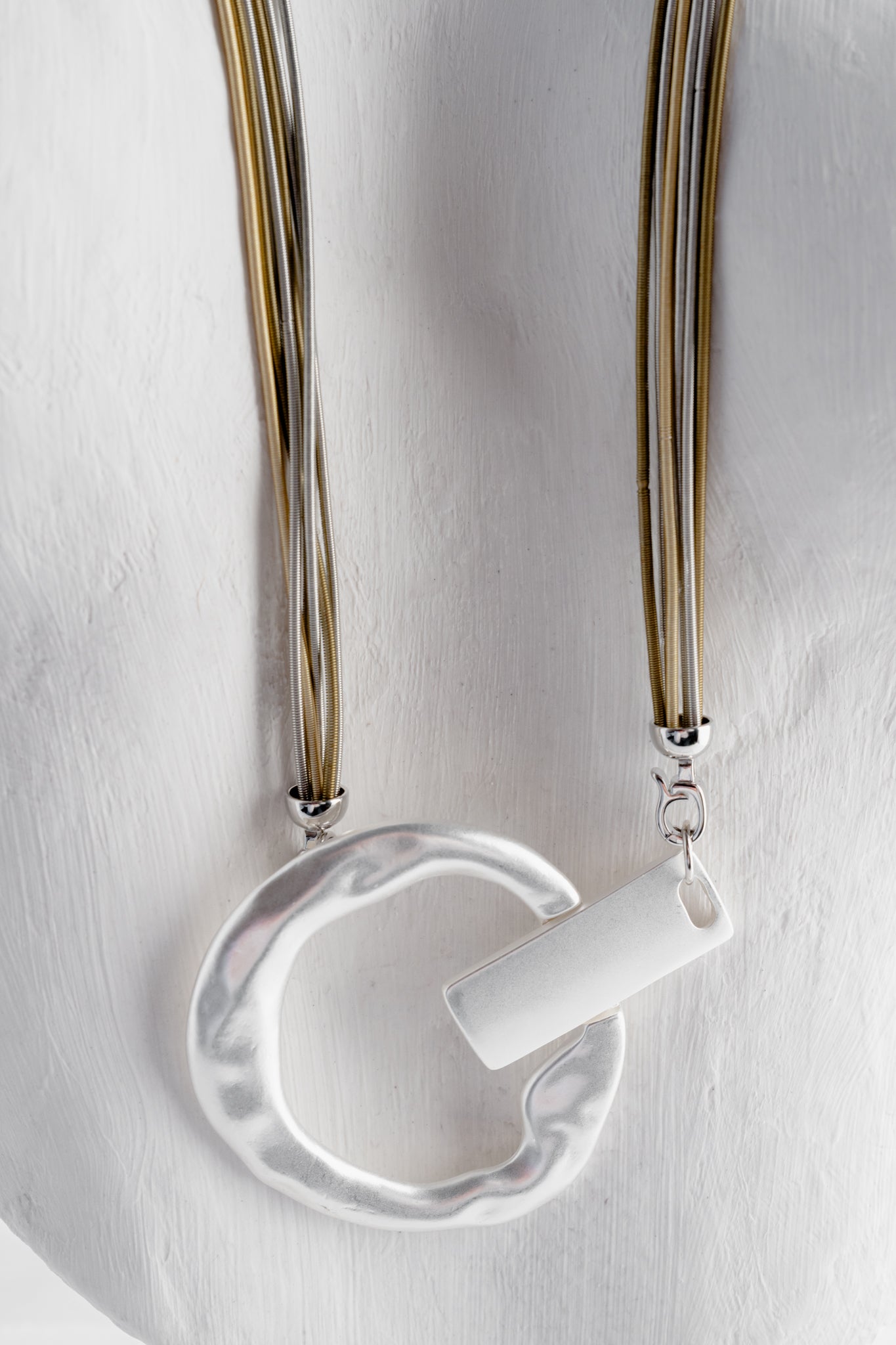 Sea Lily Polly Multi Metal Necklace 