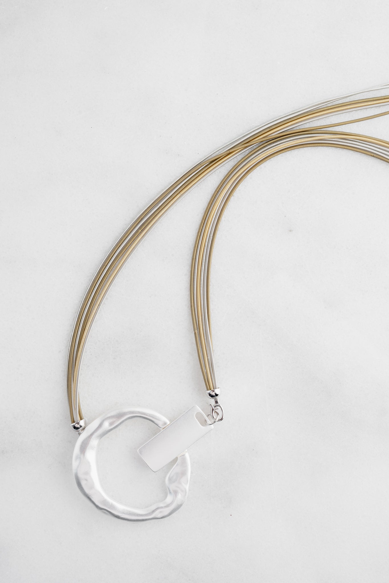 Sea Lily Polly Multi Metal Necklace 