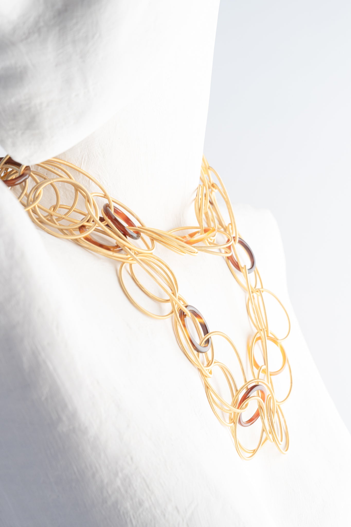 Sea Lily Dee Dee Necklace, Gold 