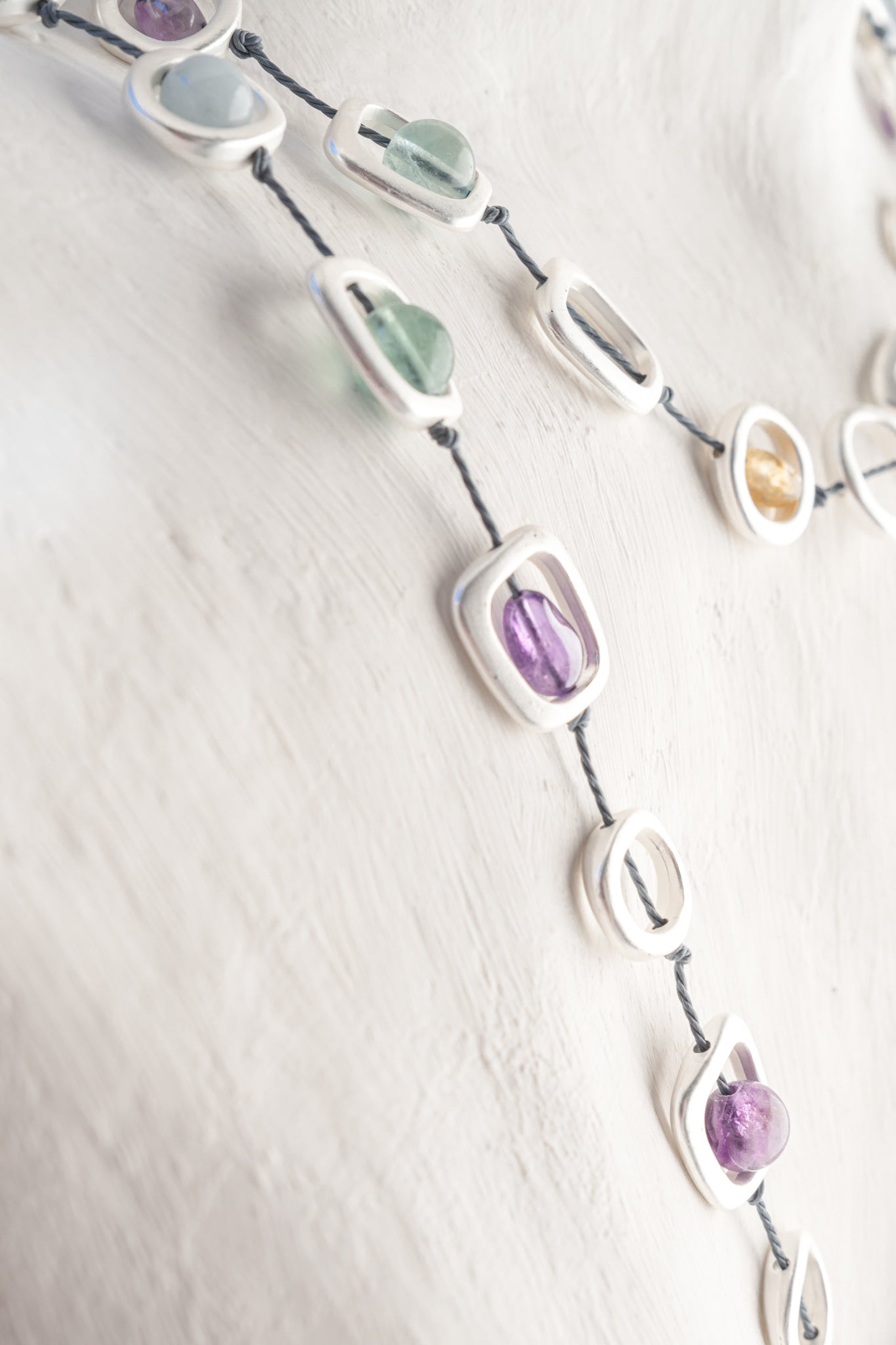 Sea Lily Nanette Geo Long Necklace 