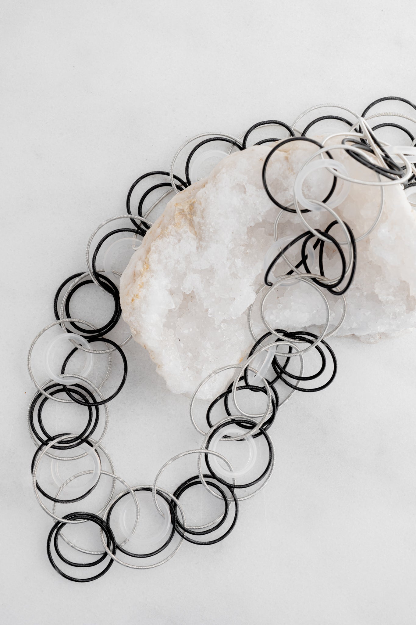 Sea Lily Dee Dee Necklace, Silver 