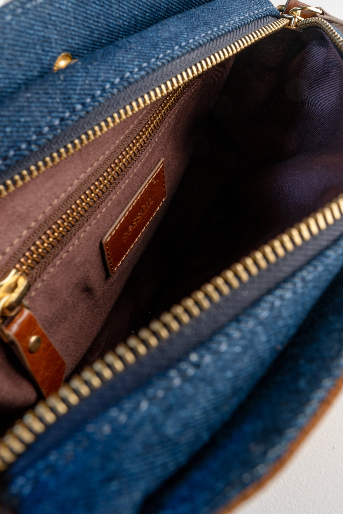 Sessun Divine Handbag, Blue/Clay 