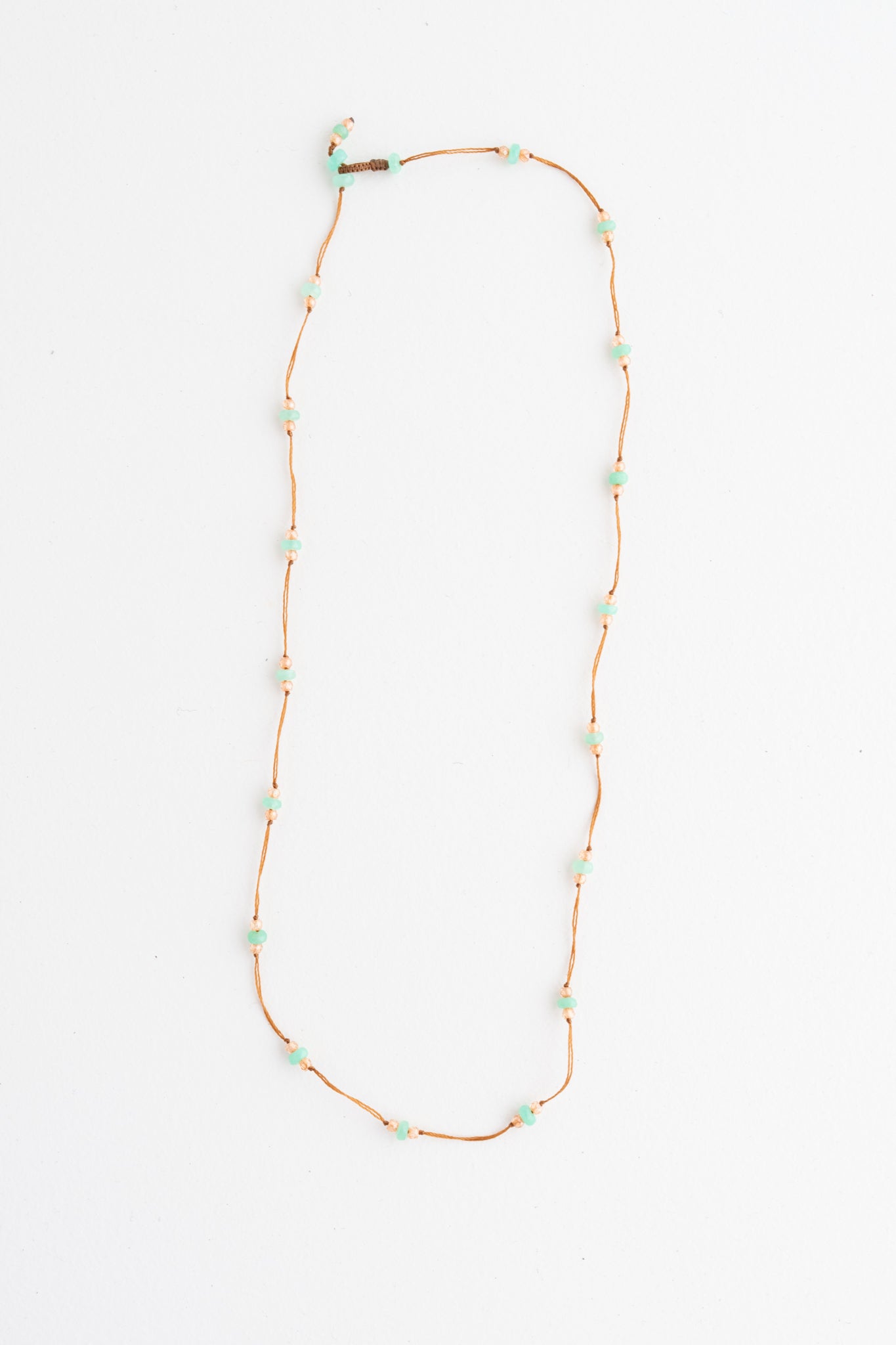 Sharing Bijoux Loopy Tourmaline Necklace and Bracelet, Chrysoprase 
