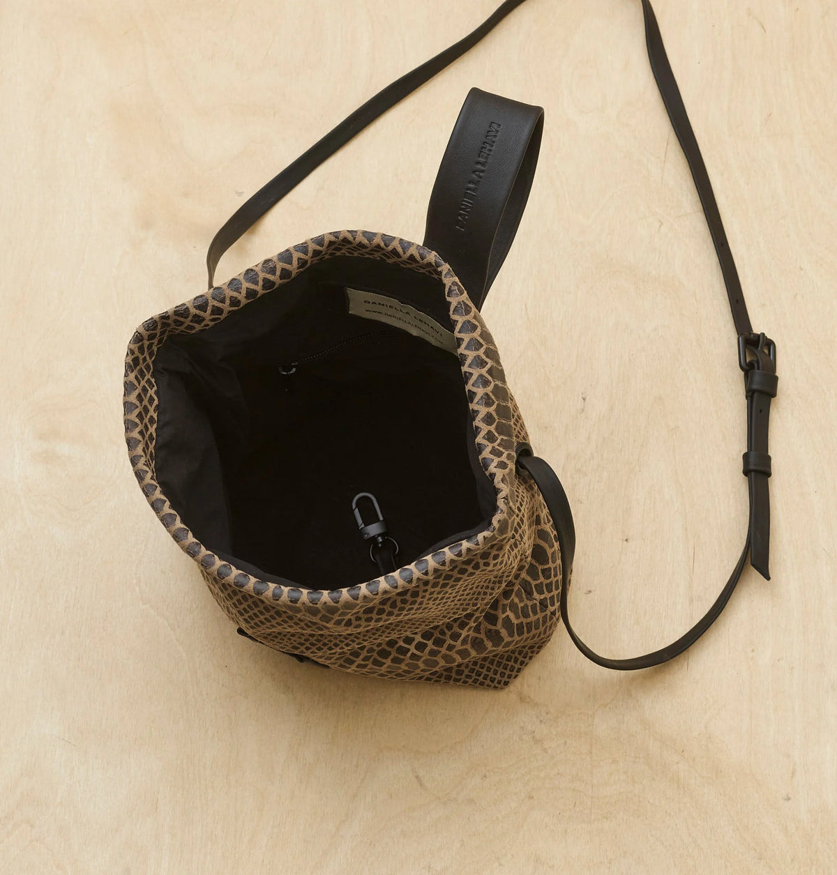 Daniella Lehavi Sheffield Wristlet, Latte 