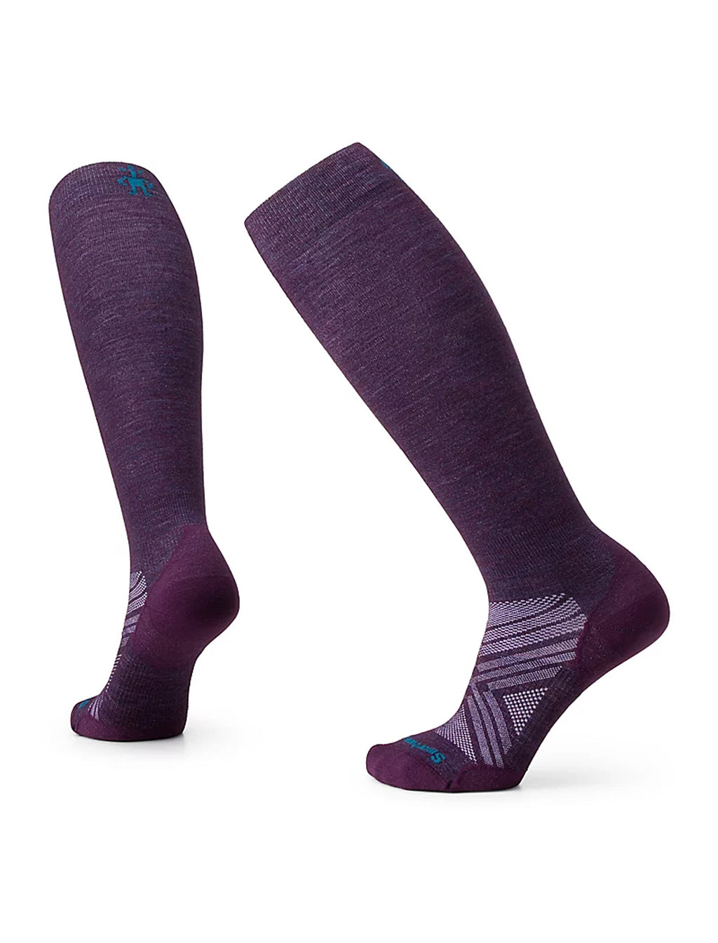 Smartwool Ski Zero Cushion Sock, Purple Iris 