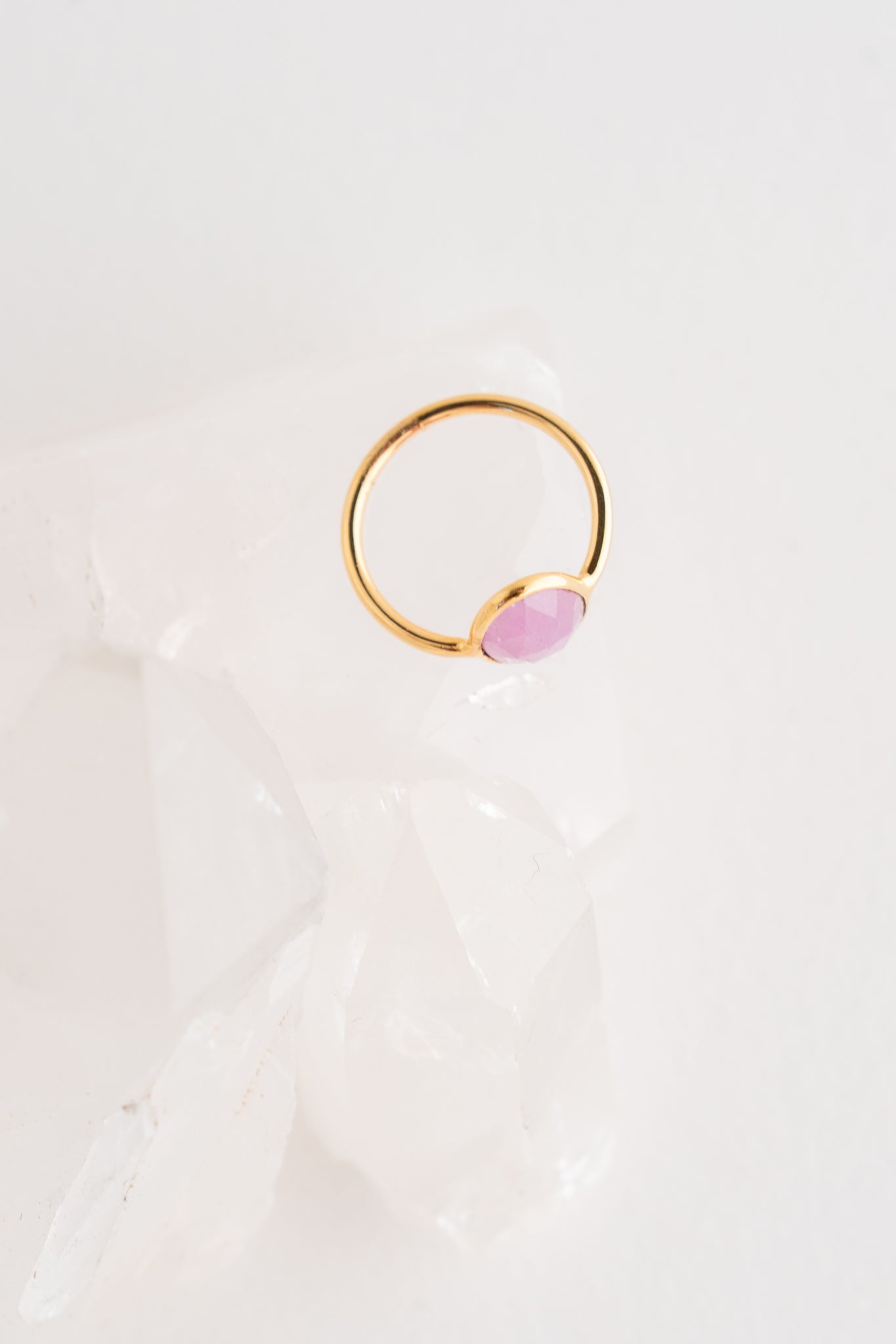 Evie Lou Anahita Ring, Red/Pink 