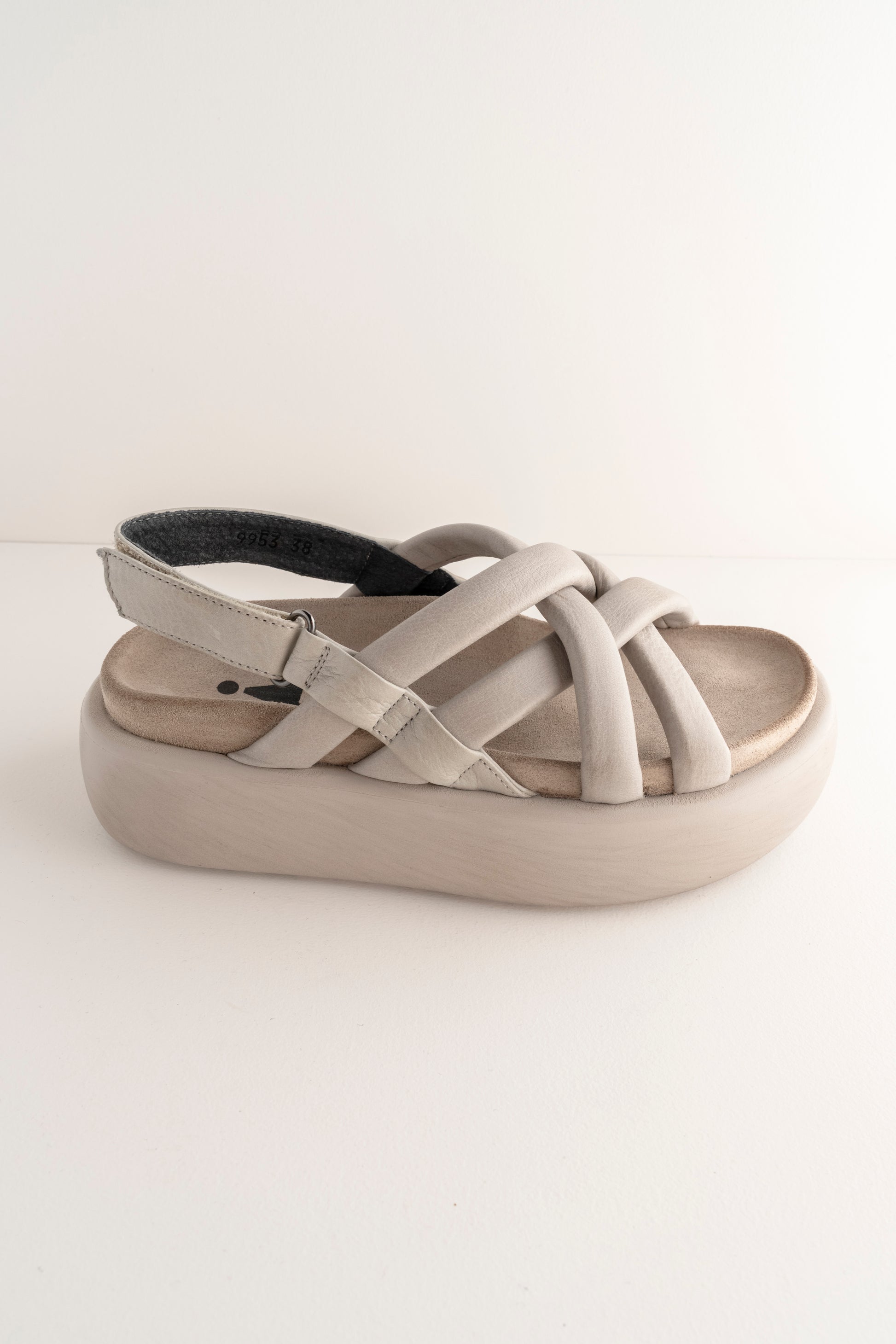 Sort Aarhus Akoya Slingback Platform, Perla 