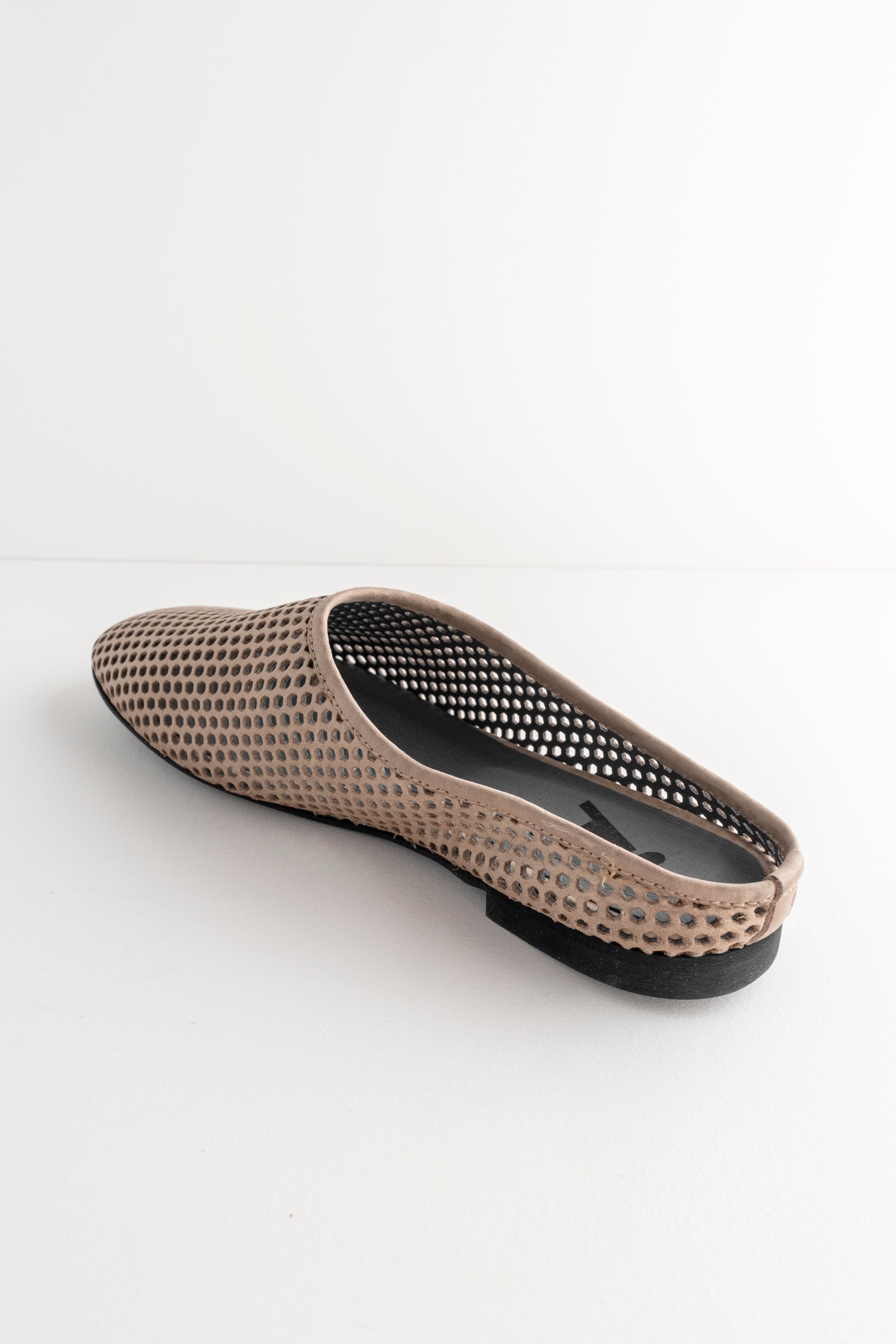 Sort Aarhus Leather Cage Slides, Malto 