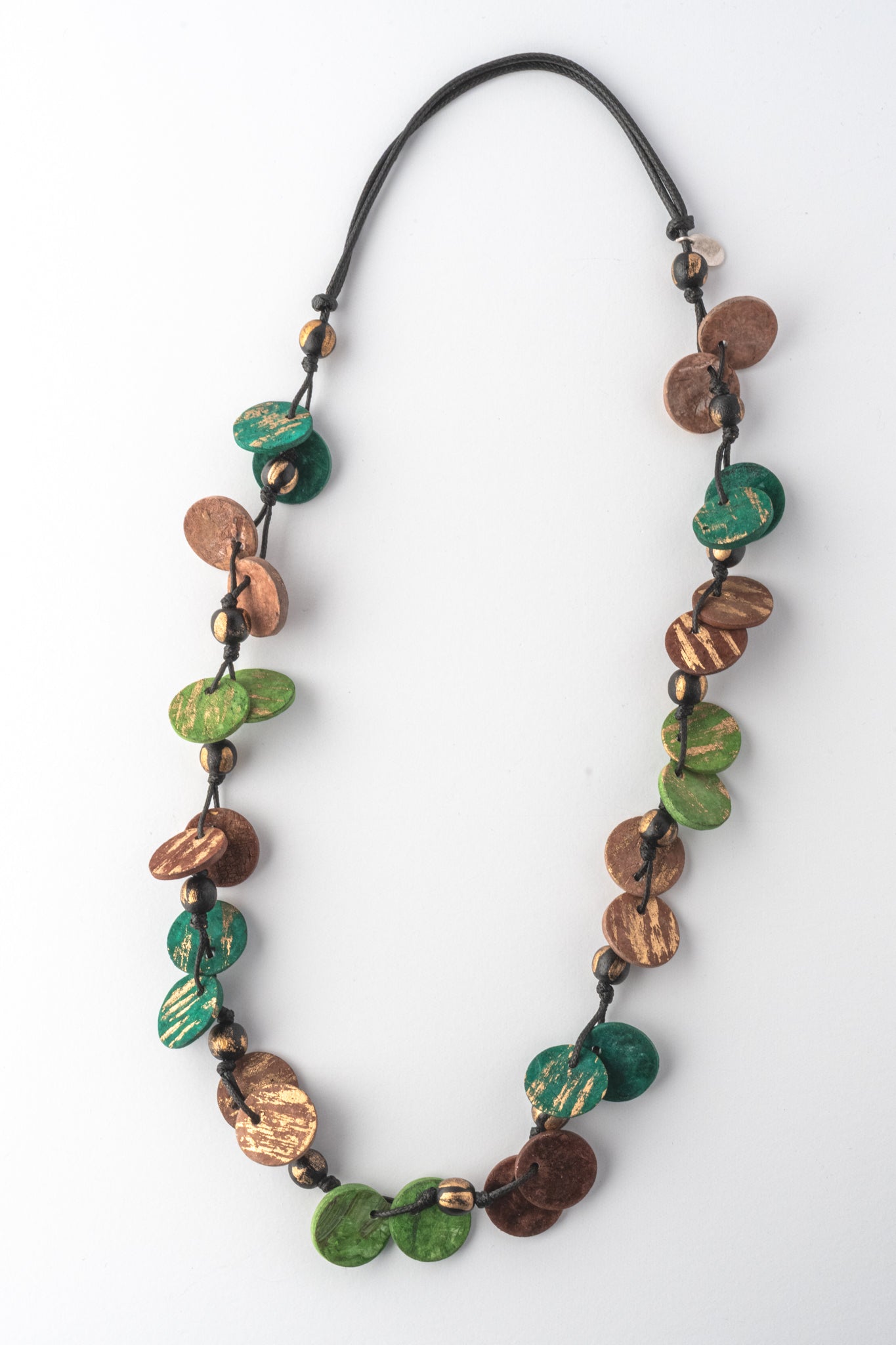 Sylca Designs Naomi Necklace, Verde 
