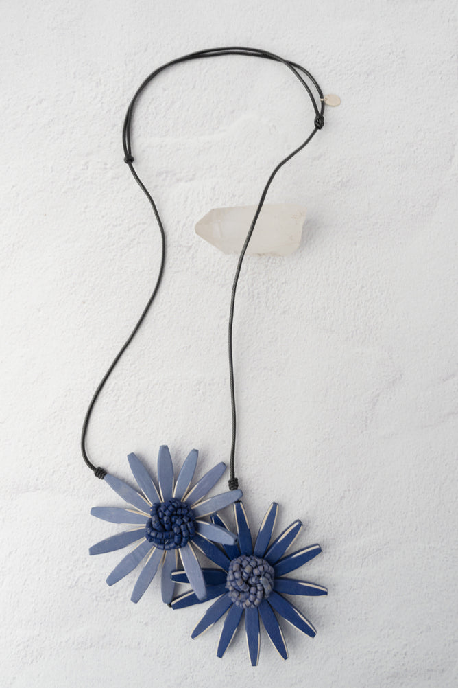 Sylca Designs Betty Necklace, Purple 