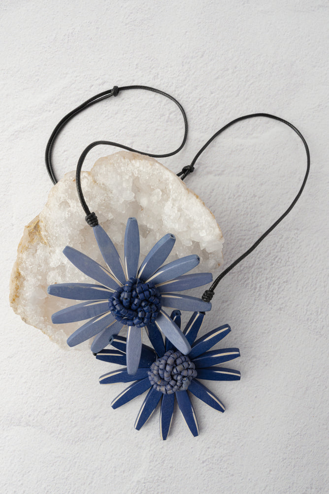 Sylca Designs Betty Necklace, Purple 