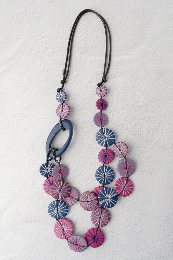 Sylca Designs Haven Necklace, Purple 