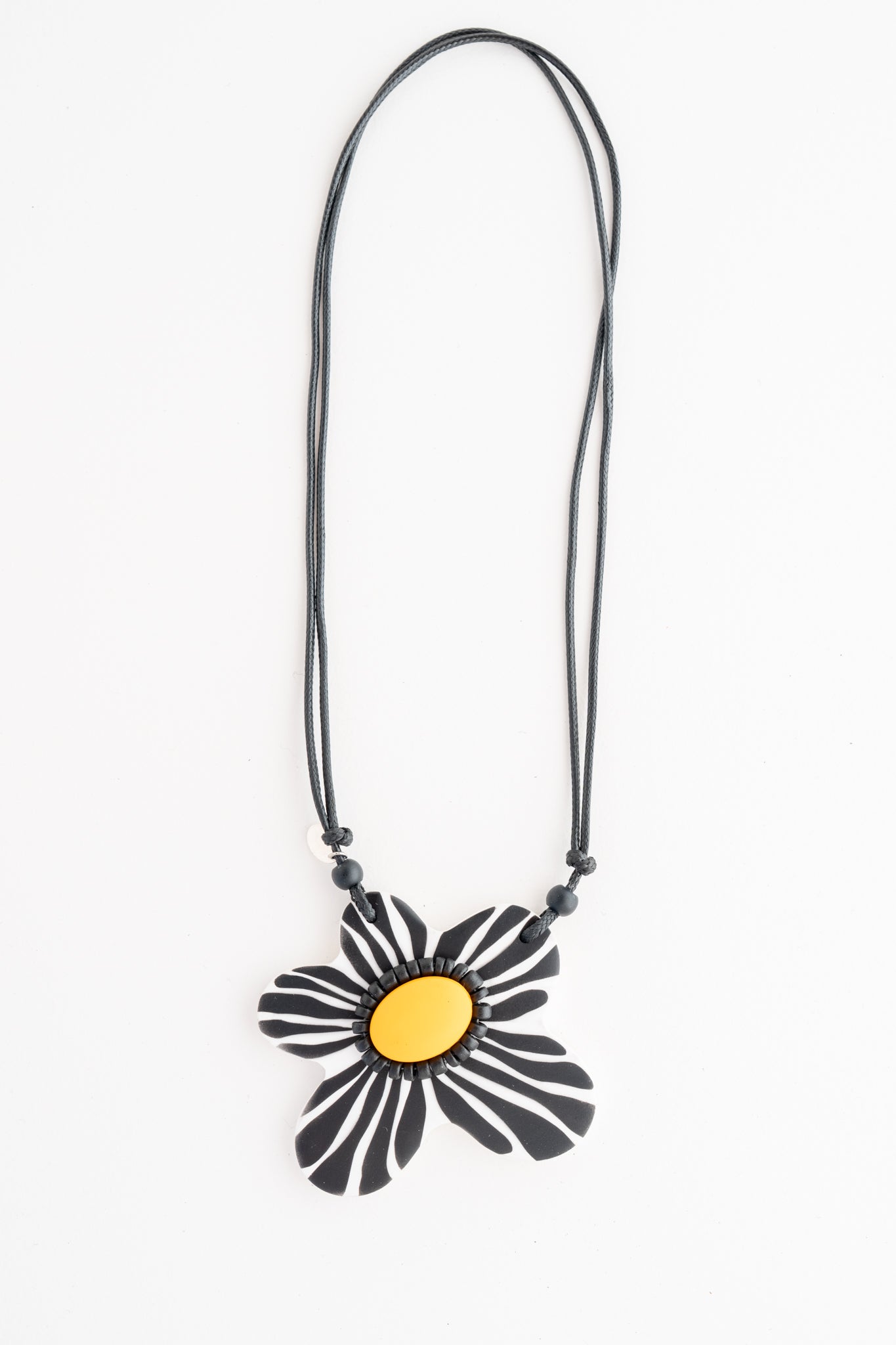 Sylca Designs Bumble Blossom Daisy Pendant, Yellow 