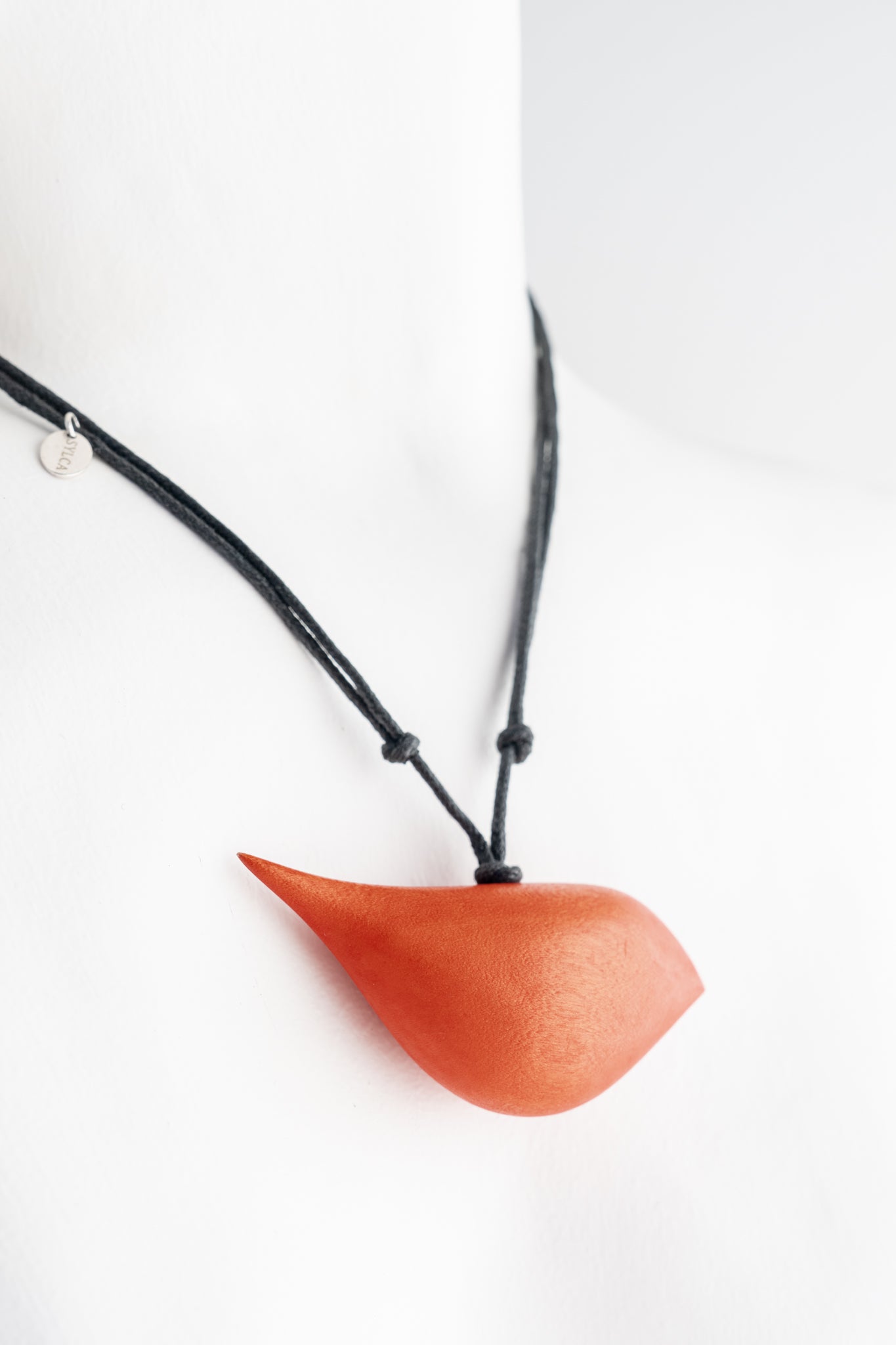 Sylca Designs Robin Pendant, Orange 