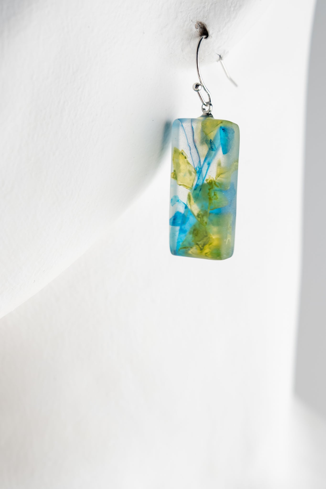 Sylca Designs Vega Earrings, Navy Navy 