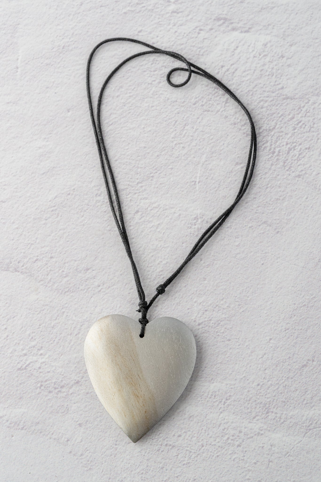 Sylca Designs Gabi Heart Necklace, Silver 