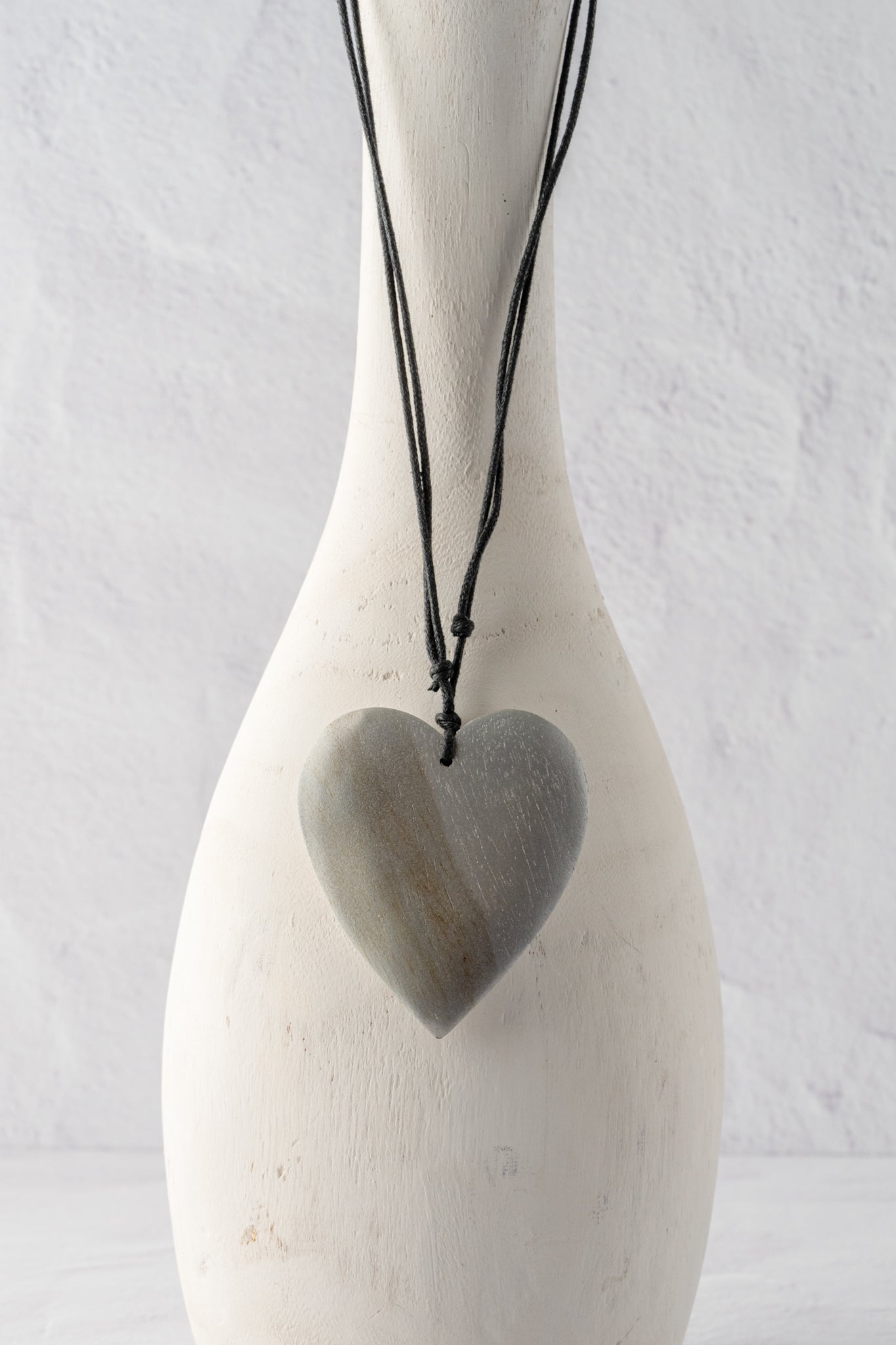 Sylca Designs Gabi Heart Necklace, Silver 