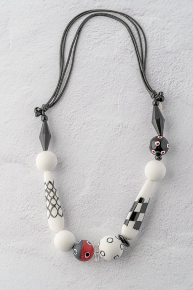 Sylca Designs Diva Necklace, White 