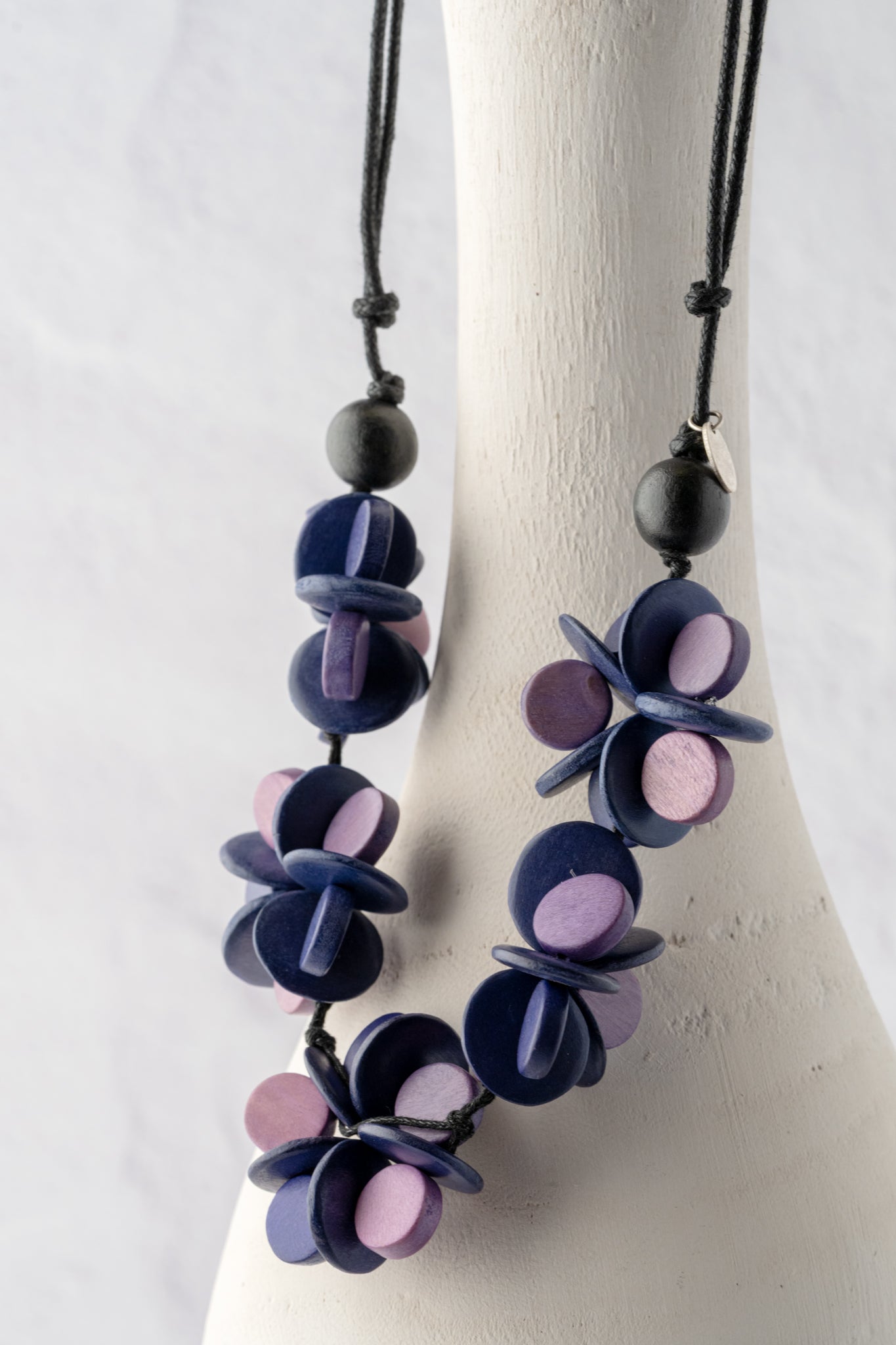 Sylca Designs Cascading Blooms Necklace, Purple 