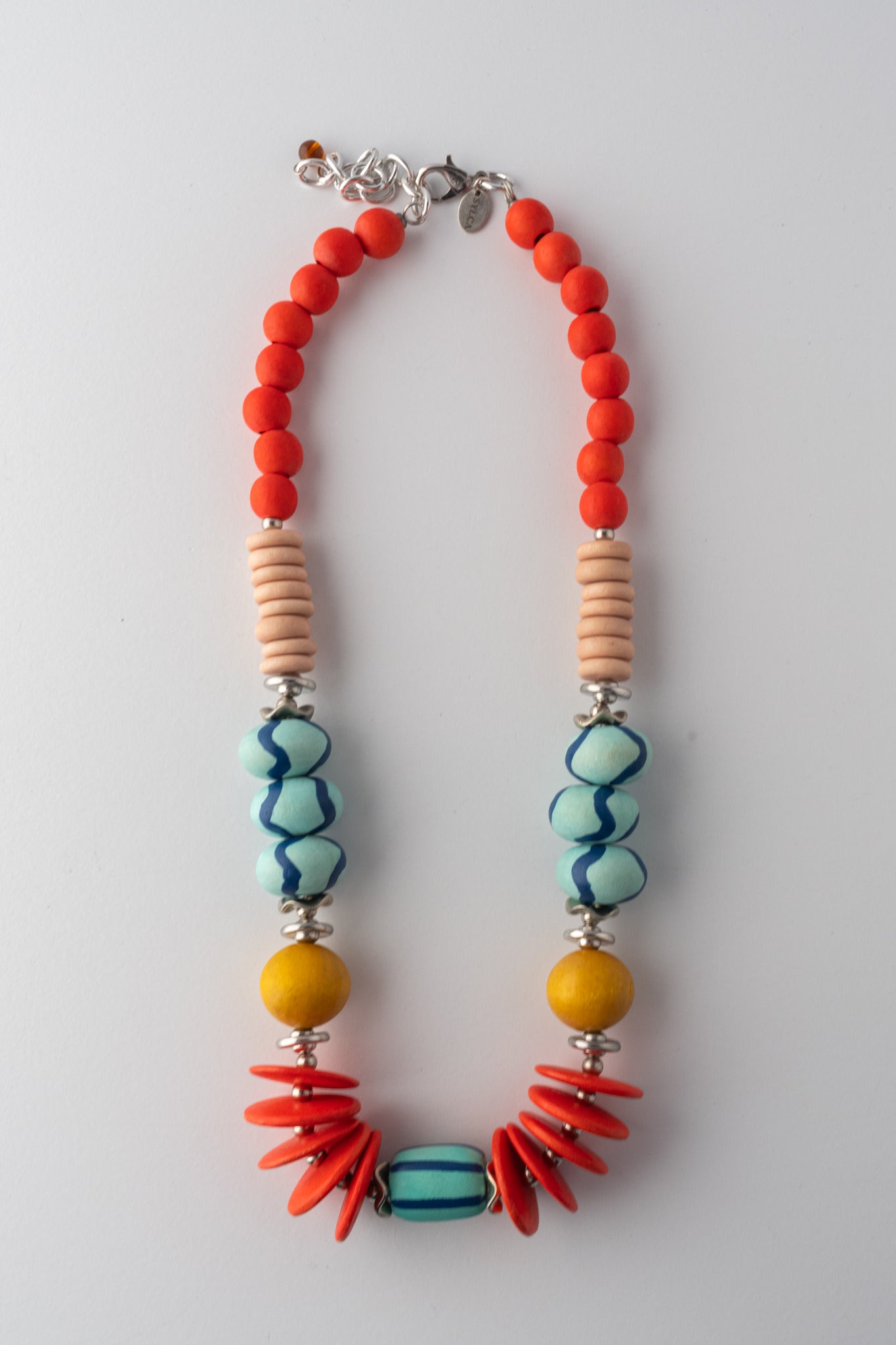 Sylca Designs Marcella Necklace, Multi-colored 