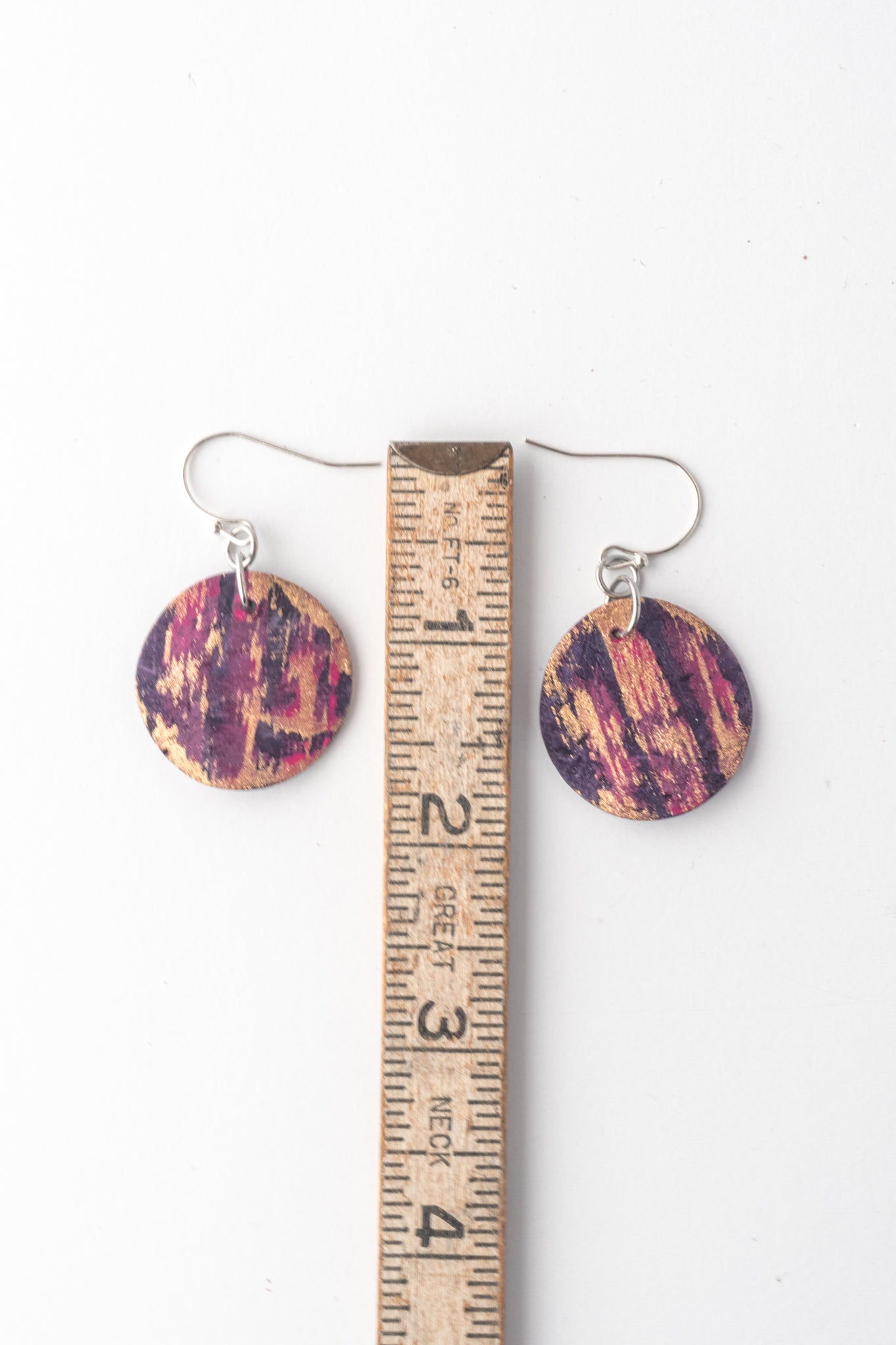 Sylca Designs Purple Evening Maren Earrings 