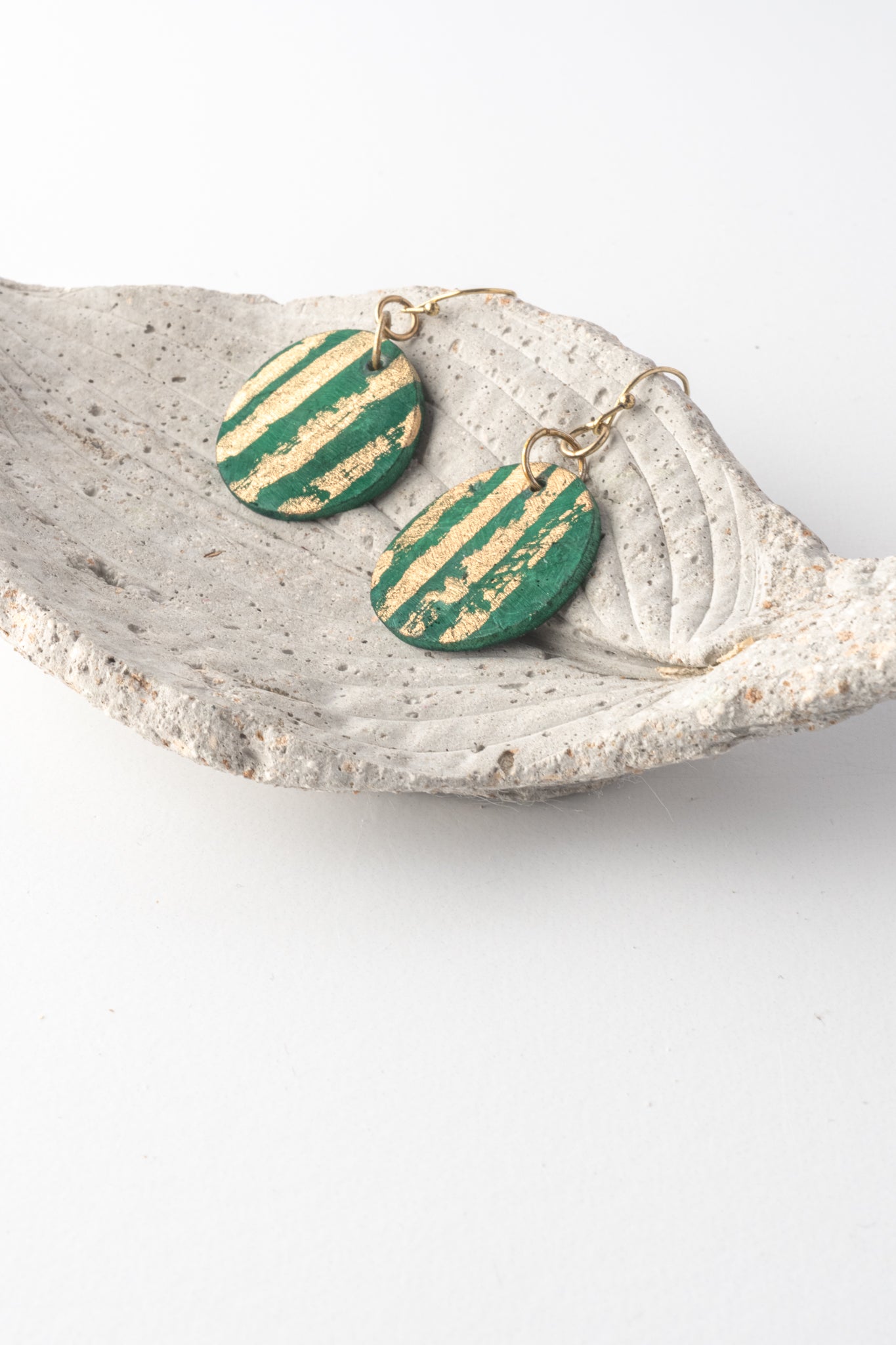 Sylca Designs Green Maren Earrings 