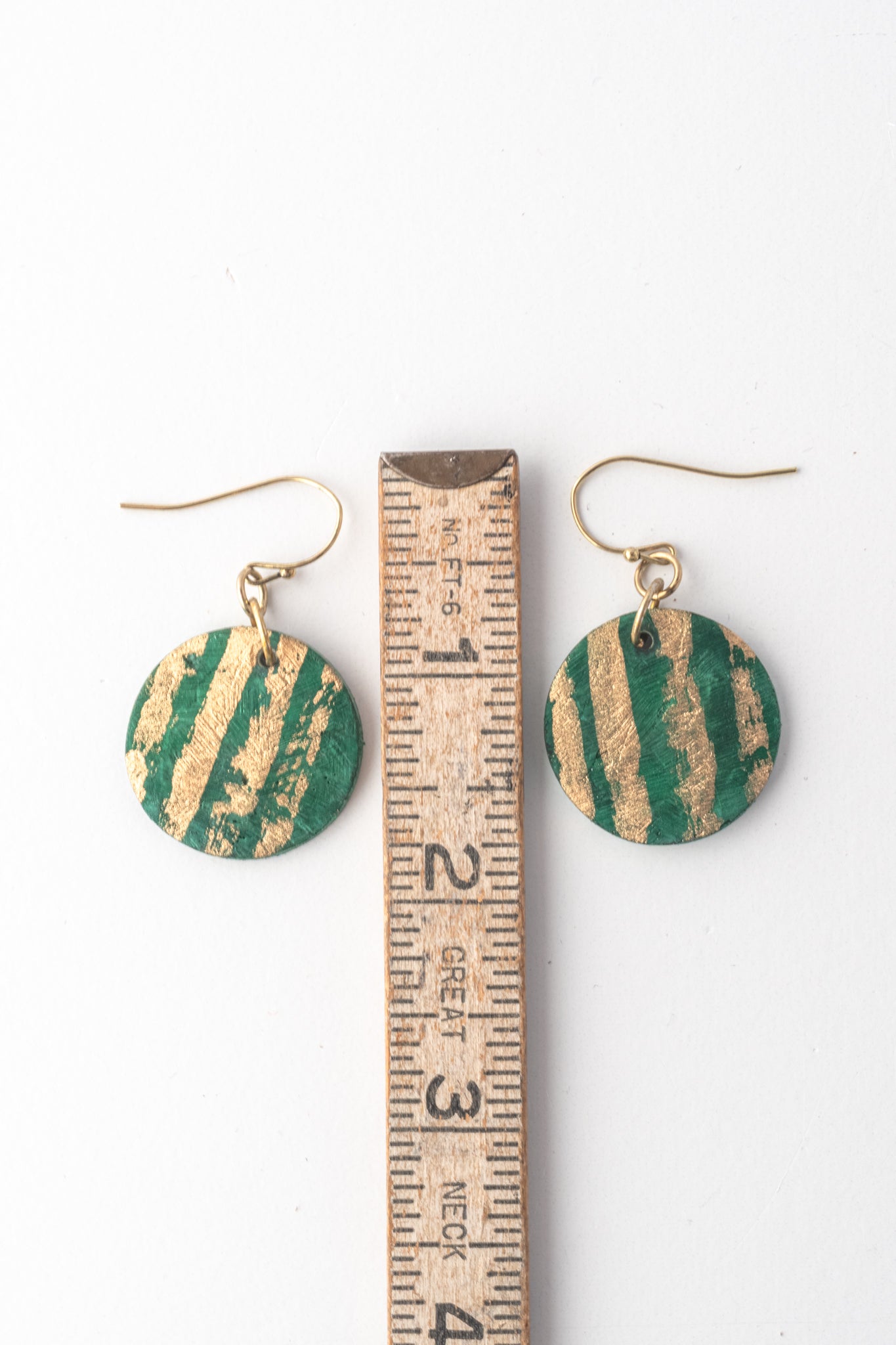 Sylca Designs Green Maren Earrings 