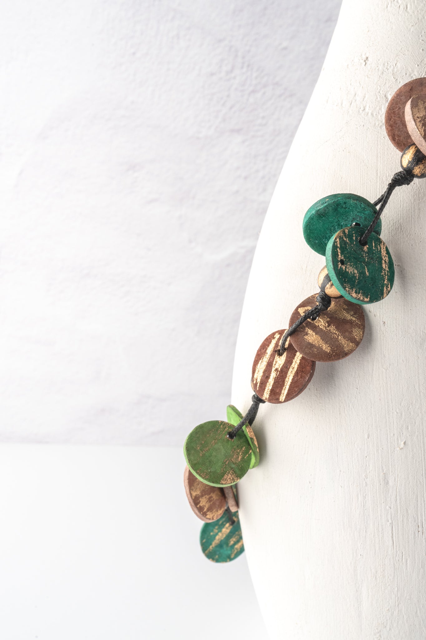 Sylca Designs Naomi Necklace, Verde 