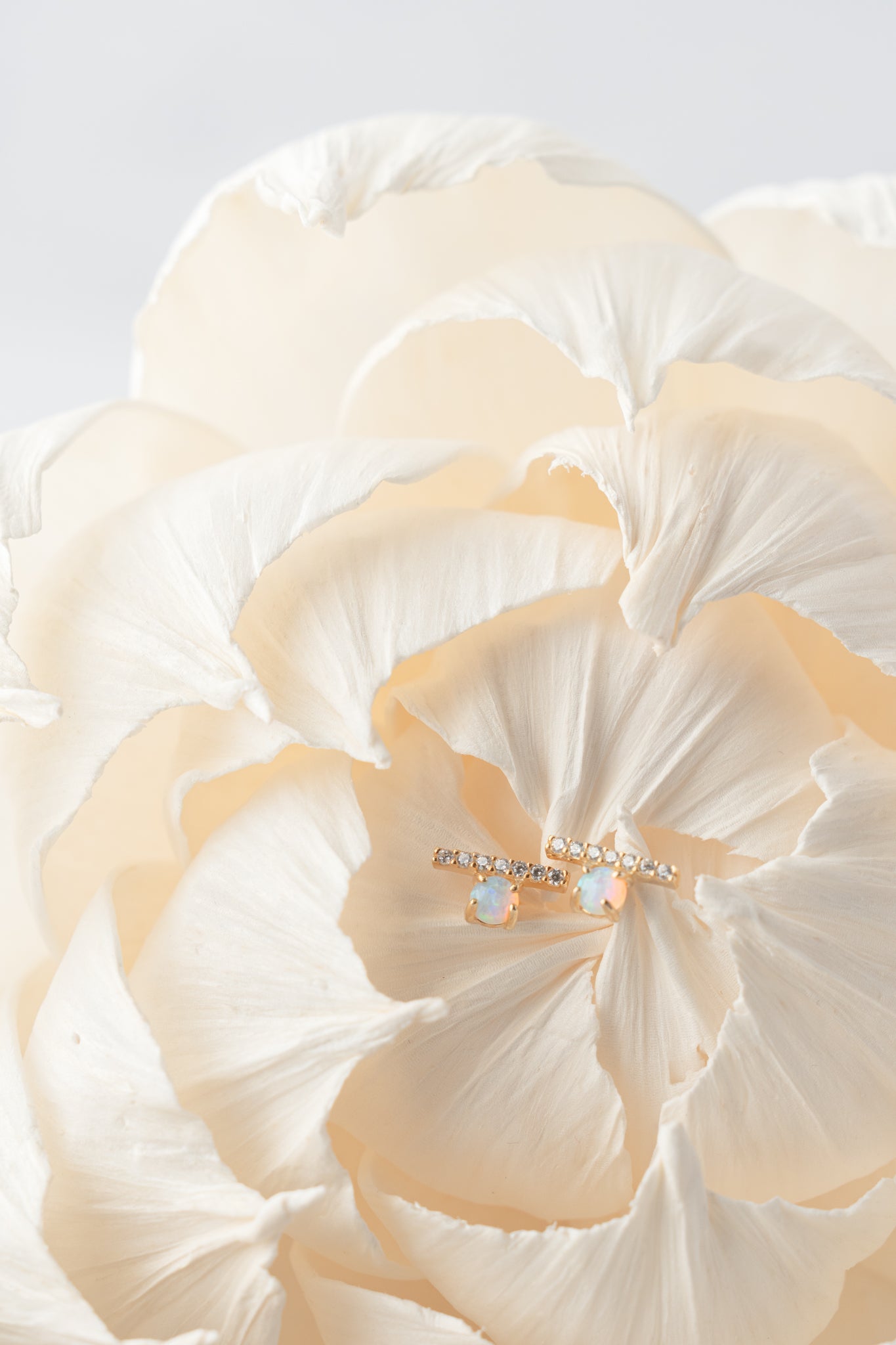 Tai Opal Gold Vermeil Post Earrings 