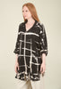 Cynthia Ashby Howe Top, Black Graphic 