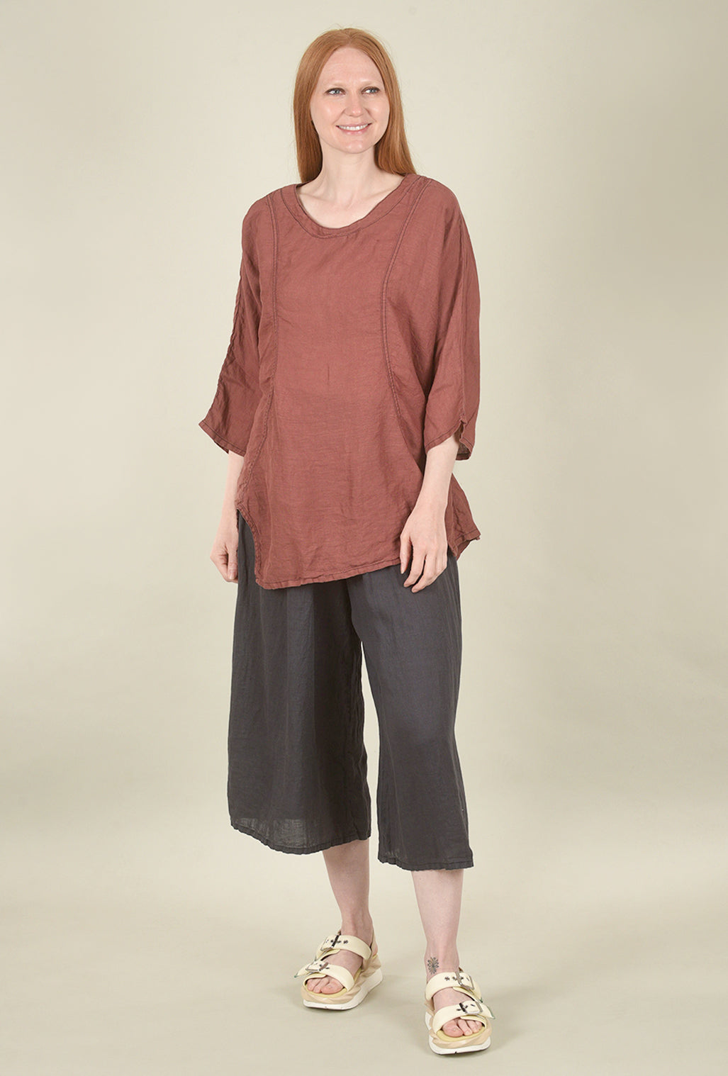 Cynthia Ashby Caspian Top, Cinnamon 