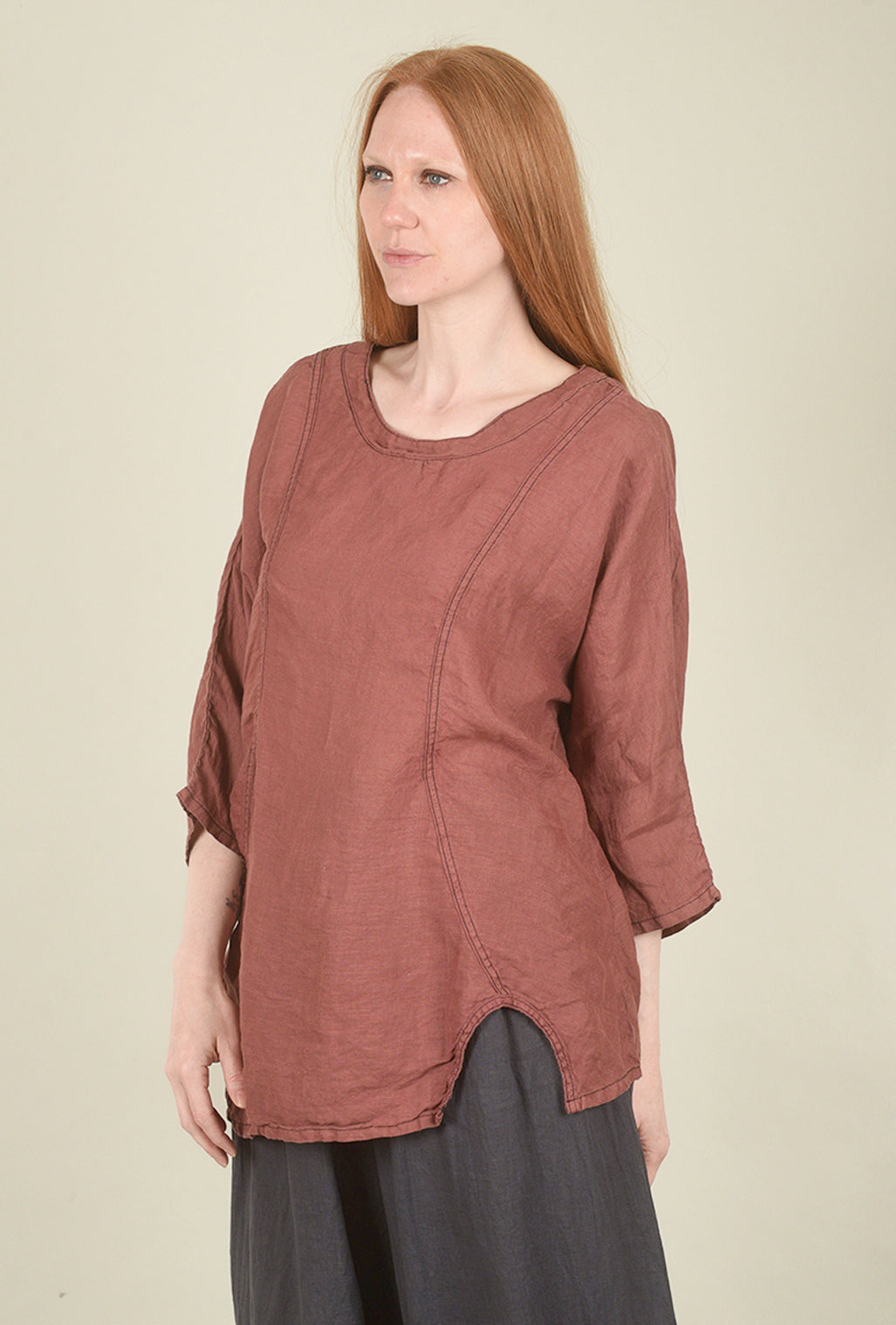 Cynthia Ashby Caspian Top, Cinnamon 