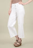 NYDJ Teresa Wide Ankle Denim, Optic White 