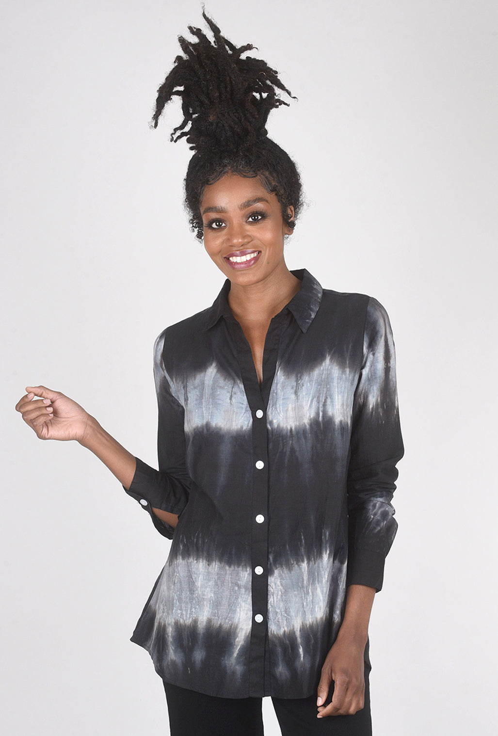 Tulip Rayna Shirt, Morocco Black 