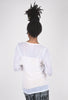 Tulip Tulip Roomy Mesh Tee, White 