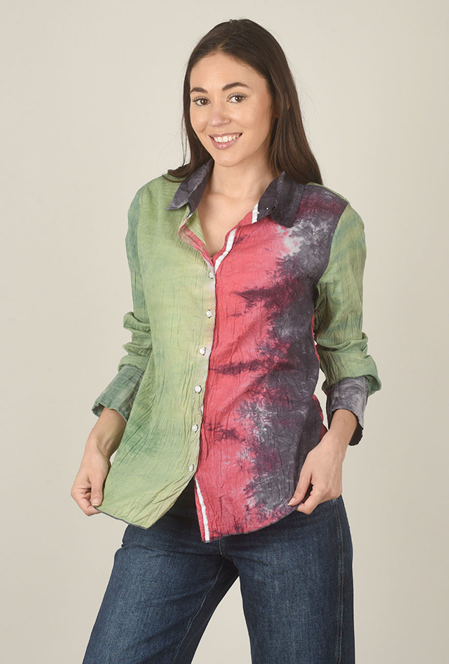Gretchen Shirt, Sage/Green