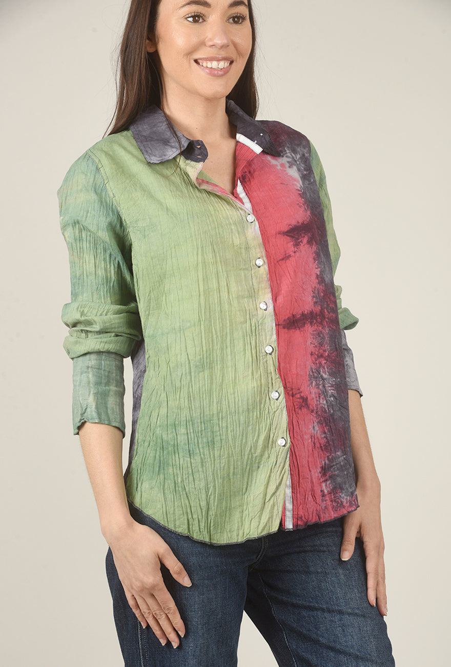 Gretchen Shirt, Sage/Green