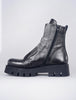 Patrizia Bonfanti Kuni No Lace Metallic Boot, Anthracite 