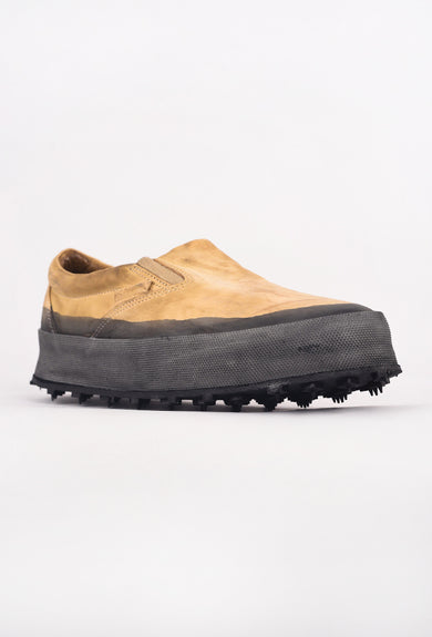 Shoto Dip Dye Platform Slip On, Cigar 